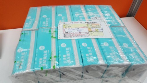 天使發展中心感謝【顏文蘭】捐贈抽取式衛生紙一袋